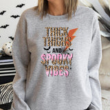 Thick Thighs and Spooky Vibes DTF Print