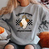 I Ghost People Year Round Ghost Halloween DTF
