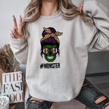 Monster Halloween Skeleton DTF