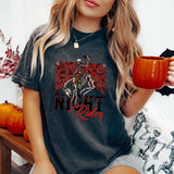 Night Rider Skeleton Halloween DTF