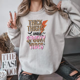 Thick Thighs and Spooky Vibes DTF Print