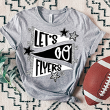 Flyers Lets Go Star Banner Trio DTF Print