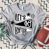 Loftis Lets Go Star Banner Trio DTF Print