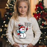 New Year Snowman 2026 Dtf Print