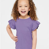 Toddler Rabbit Skins Flutter Sleeve Shirt