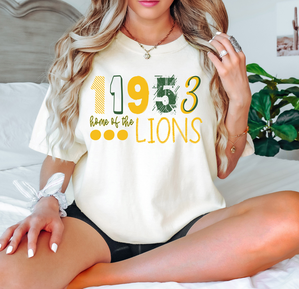 11953 Home of the Lions DTF Print