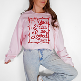 Faux Crochet You are So loved DTF Print