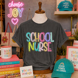 School Nurse Dixie Dot DTF Print
