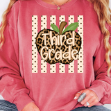 Leopard Apple Grade DTF Print