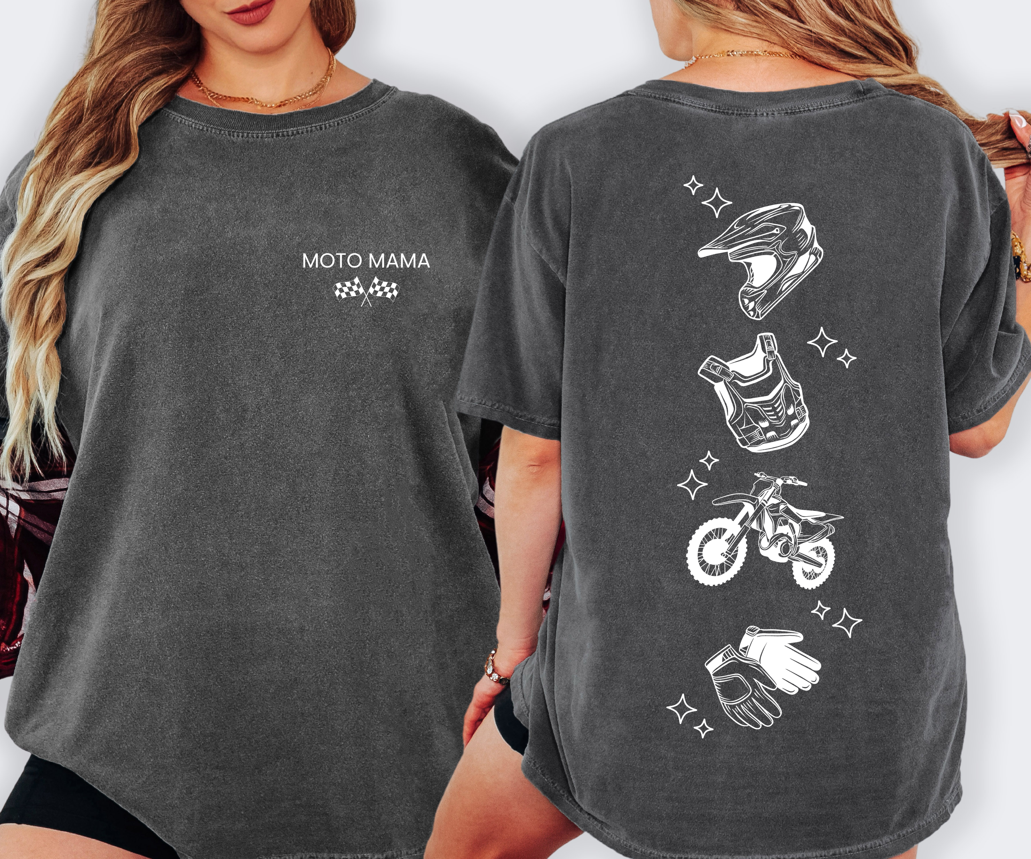 Moto Mama DTF Print