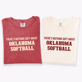 Nothing Soft About Oklahoma Softball DTF Print