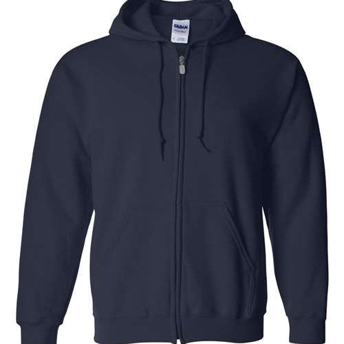 Gildan Heavy Blend Full Zipper Hooded Sweatshirt