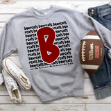 Bearcats Funky Repeat DTF Print