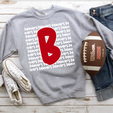 Beavers Funky Repeat DTF Print