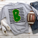 Bison Funky Repeat DTF Print