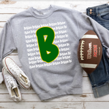 Bison Funky Repeat DTF Print