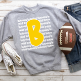 Buffalos Funky Repeat DTF Print