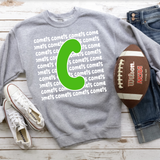 Comets Funky Repeat DTF Print