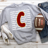 Comets Funky Repeat DTF Print