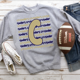 Crusaders Funky Repeat DTF Print