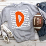 Dragons Funky Repeat DTF Print