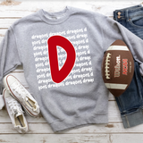 Dragons Funky Repeat DTF Print