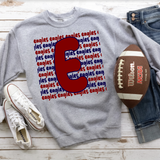 Eagles Funky Repeat DTF Print