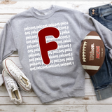 Falcons Funky Repeat DTF Print