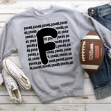 Foxes Funky Repeat DTF Print