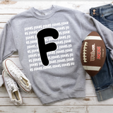 Foxes Funky Repeat DTF Print