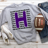 Hounds Funky Repeat DTF Print