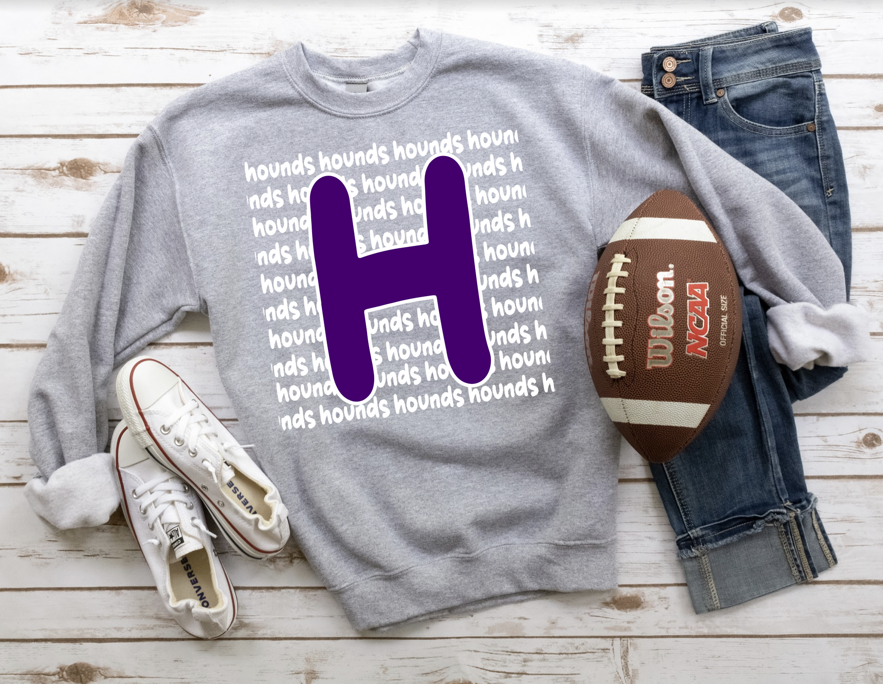 Hounds Funky Repeat DTF Print