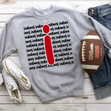 Indians Funky Repeat DTF Print