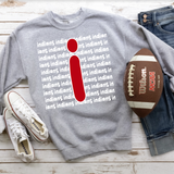 Indians Funky Repeat DTF Print