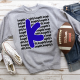 Knights Funky Repeat DTF Print