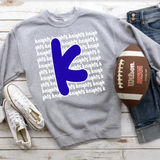 Knights Funky Repeat DTF Print