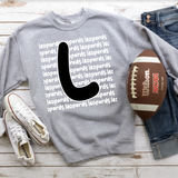 Leopards Funky Repeat DTF Print