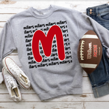 Millers Funky Repeat DTF Print