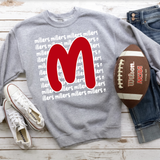 Millers Funky Repeat DTF Print