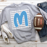 Mustangs Funky Repeat DTF Print