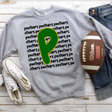 Panthers Funky Repeat DTF Print