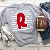 Rams Funky Repeat DTF Print