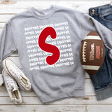 Squirrels Funky Repeat DTF Print