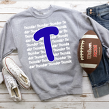 Thunder Funky Repeat DTF Print