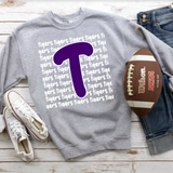 Tigers Funky Repeat DTF Print