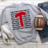 Tigers Funky Repeat DTF Print