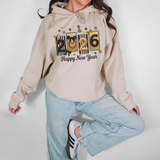 Scalloped Black Gold 2026 DTF Print