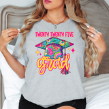 Twenty Twenty Five Grad Cap DTF Print