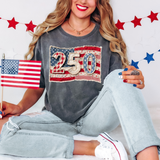 250 Years Flag Patch DTF Print