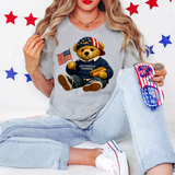 250 years Patriotic Bear DTF Print